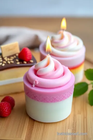 Dessert Shaped Candles presentation