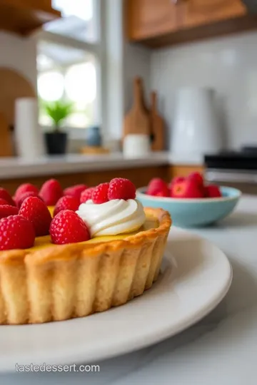 Desserts from Monaco: Tarte à la Crème steps