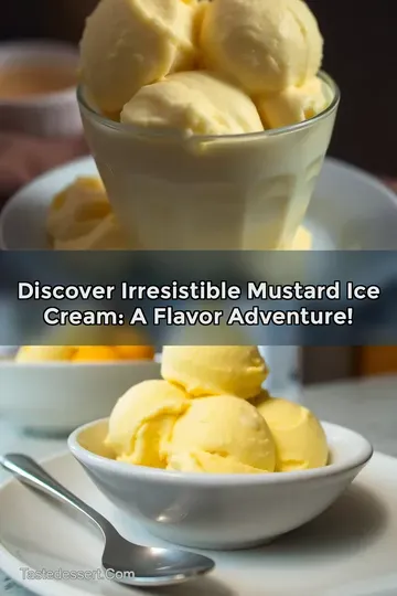 Discover Irresistible Mustard Ice Cream: A Flavor Adventure!