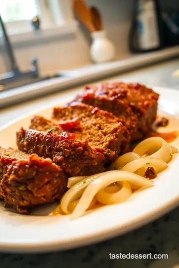 French Onion Meatloaf steps