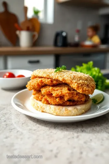 Schnitzel Sandwich Recipe steps