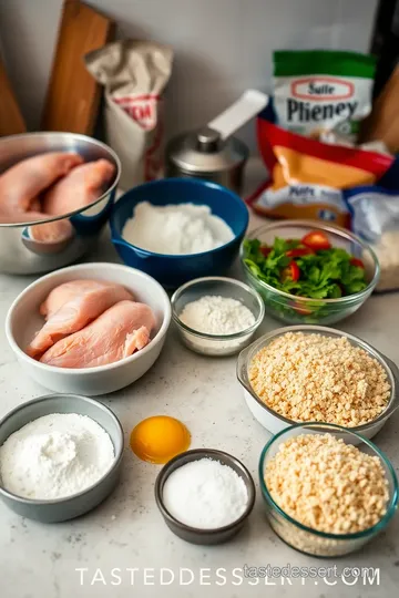 Classic Australian Crumbed Chicken ingredients