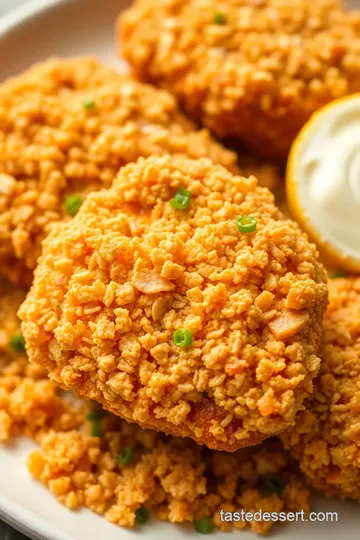 Classic Australian Crumbed Chicken presentation