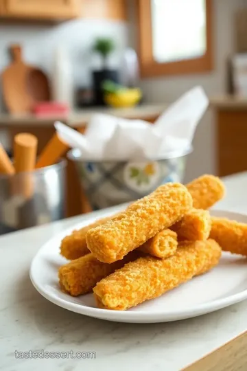 Homemade Cheese Sticks steps