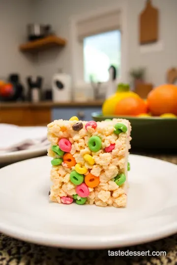 Froot Loops Treats: A Colorful Twist on Rice Crispy Treats steps
