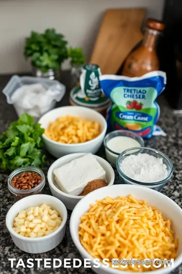 Delicious Bean Cream Cheese Burritos ingredients