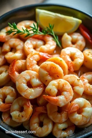 Garlic Butter Shrimp with Fresh Herbs presentation