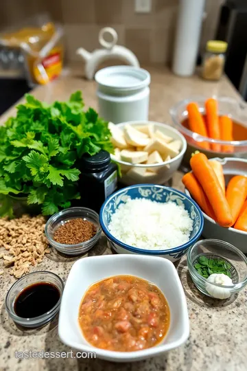 Classic Banh Mi Sandwich ingredients