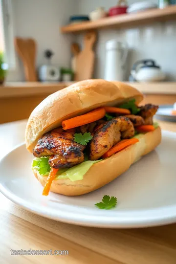 Classic Banh Mi Sandwich steps