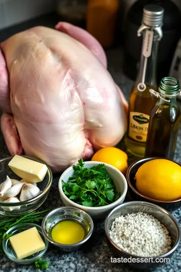 Herb-Infused Irish Roast Chicken ingredients