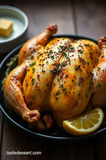 Herb-Infused Irish Roast Chicken presentation