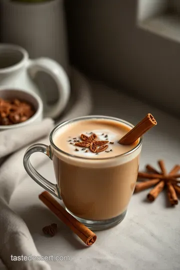 Homemade Chai Latte à la Starbucks: A Cozy Cup of Spice presentation