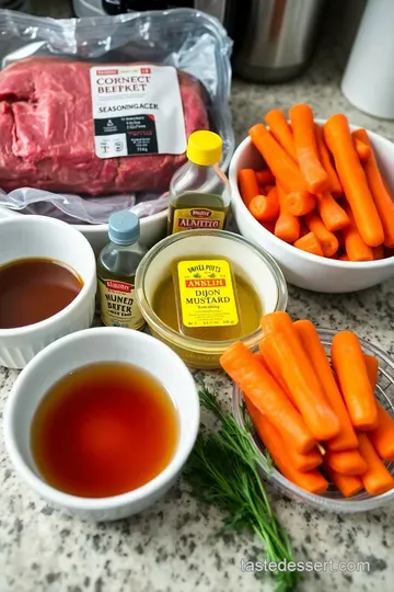 Instant Pot Corned Beef: Tender and Flavorful in a Flash! ingredients