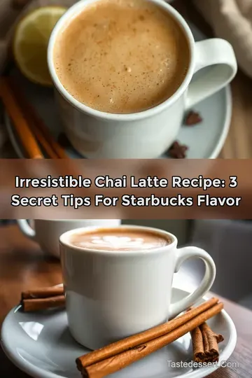 Irresistible Chai Latte Recipe: 3 Secret Tips for Starbucks Flavor