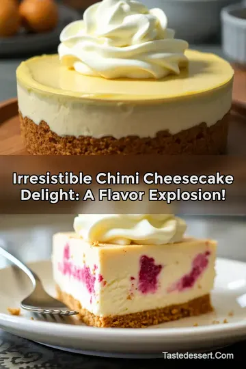 Irresistible Chimi Cheesecake Delight: A Flavor Explosion!