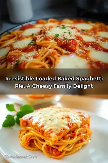 Irresistible Loaded Baked Spaghetti Pie: A Cheesy Family Delight