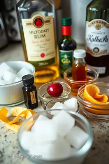 Left Hand Cocktail: A Fiery Twist on a Classic ingredients