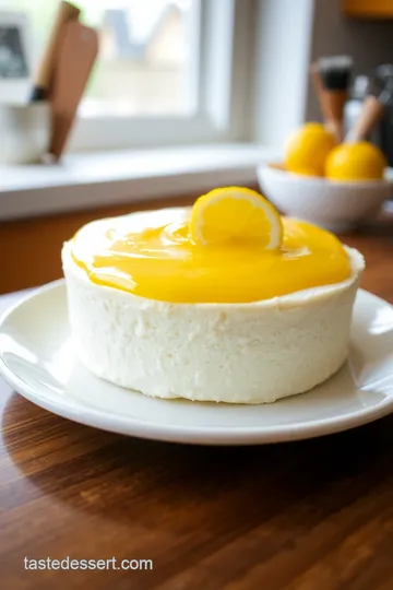 Lemon Cloud Delight: Angel Food Cake with Luscious Lemon Pie Filling steps