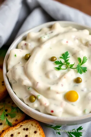 Zesty Homemade Tartare Sauce in Just 10 Minutes! presentation