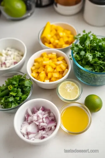 Fresh Mango Salsa Recipe ingredients