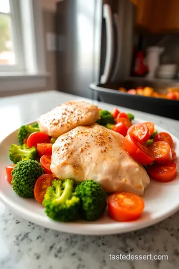 Easy One-Pan Chicken and Vegetables steps