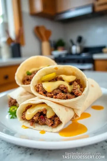 Quick Big Mac Wraps with Tasty Sauce steps