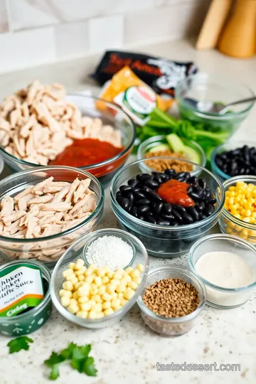 Chicken Enchilada Burrito ingredients