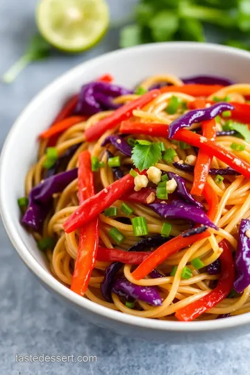 Stir Fry Noodles Cup Purple presentation