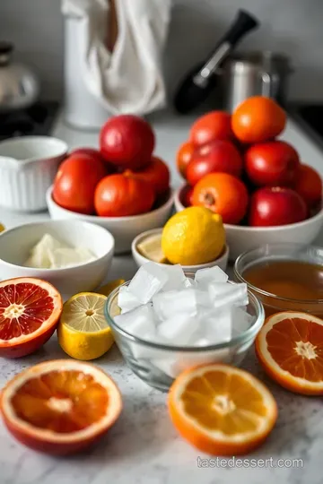 Refreshing Blood Orange Juice: A Citrus Delight ingredients