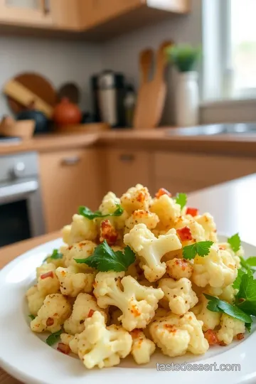 Spiced Roast Cauliflower Salad with Tahini Dressing steps