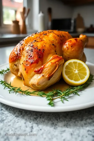 Herb-Roasted Chicken with Garlic and Lemon steps