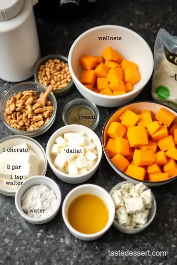 Roast Pumpkin Salad with Feta & Walnuts ingredients