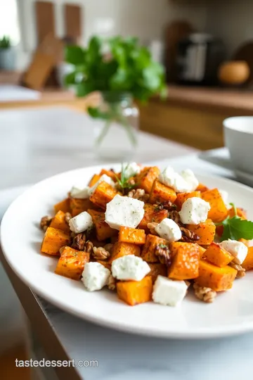 Roast Pumpkin Salad with Feta & Walnuts steps