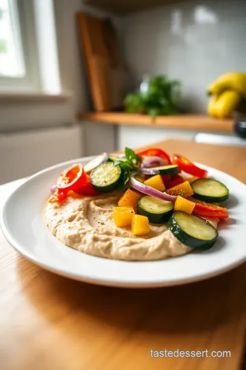 Mediterranean Appetizer Platter with Chicken Shawarma Salad steps