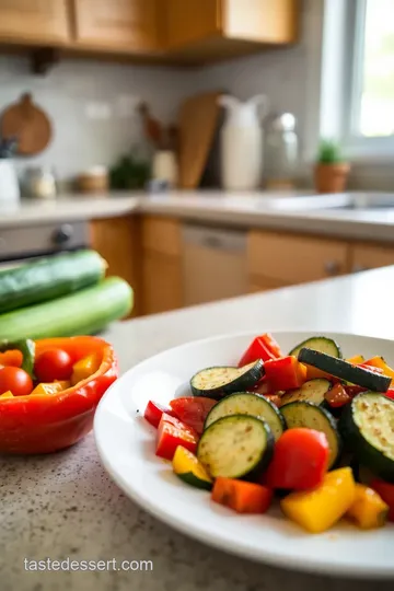 Roasted Vegetables with Spicy Sauce steps