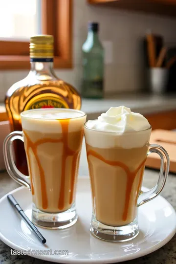 Salted Caramel Crown Royal Cocktail Delight steps