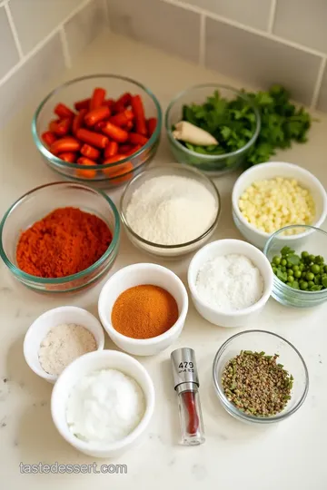 Sautéed Shrimp in Creamy Cajun Sauce ingredients