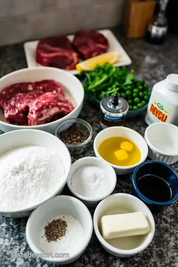 Savory Delmonico Ribeye Steak with Herb Butter ingredients