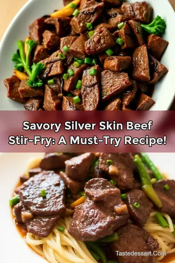 Savory Silver Skin Beef Stir-Fry: A Must-Try Recipe!