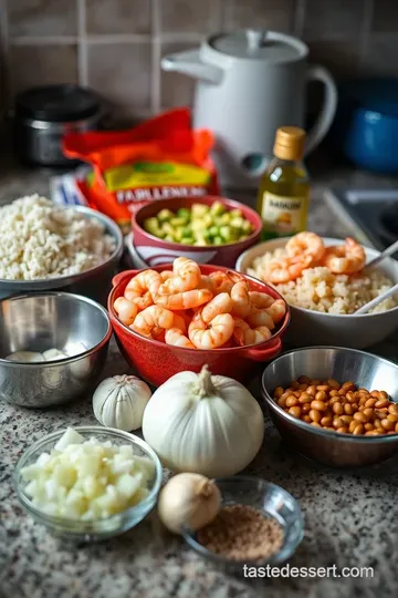 Shrimp Fried Rice: A Sizzling Seafood Delight ingredients