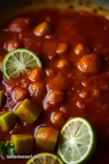 Sizzle & Spice: Homemade Mexican Hot Sauce presentation