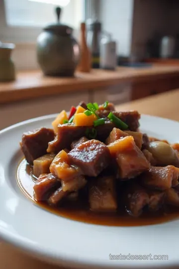 Slow-Cooked Tendon Beef Stew steps