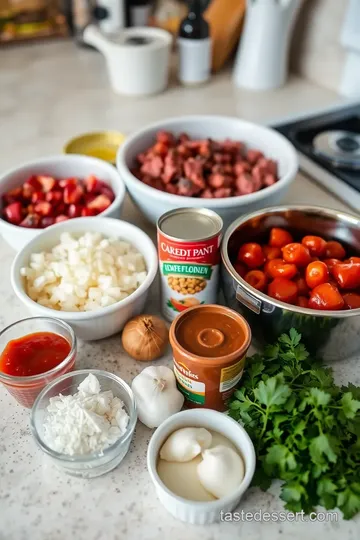 Slow-Cooked Oregano Meat in Tomato Sauce ingredients