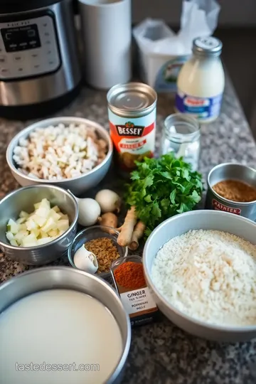 Leftover Goose Curry in a Slow Cooker ingredients