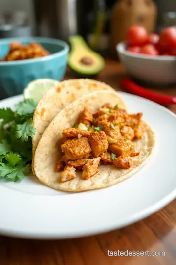 Smoky Ancho Chile Chicken Tacos steps