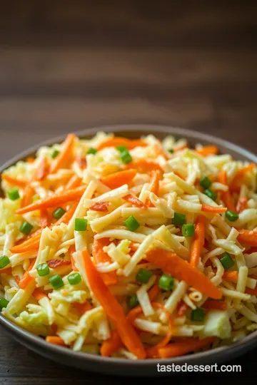 Southern Comfort: Popeyes-Style Cole Slaw presentation
