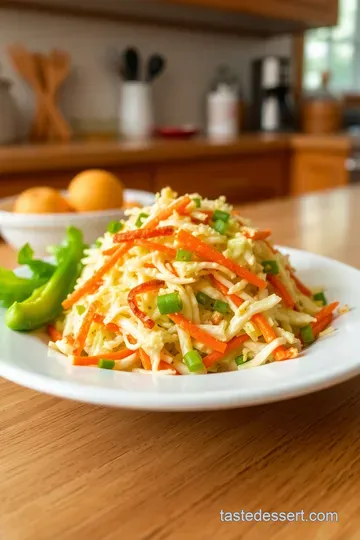 Southern Comfort: Popeyes-Style Cole Slaw steps
