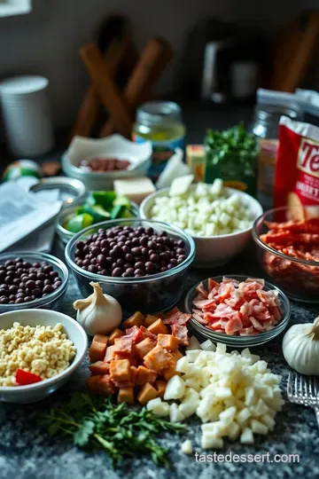 Southern-Style Purple Hull Peas with Bacon and Herbs ingredients