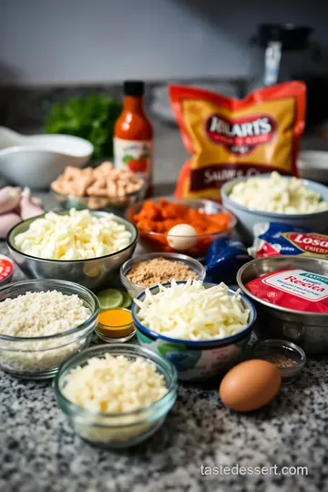 Spicy Buffalo Chicken Lasagna ingredients