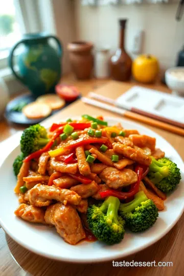 Spicy Hunan Chicken Stir-Fry with Peppers and Onions steps